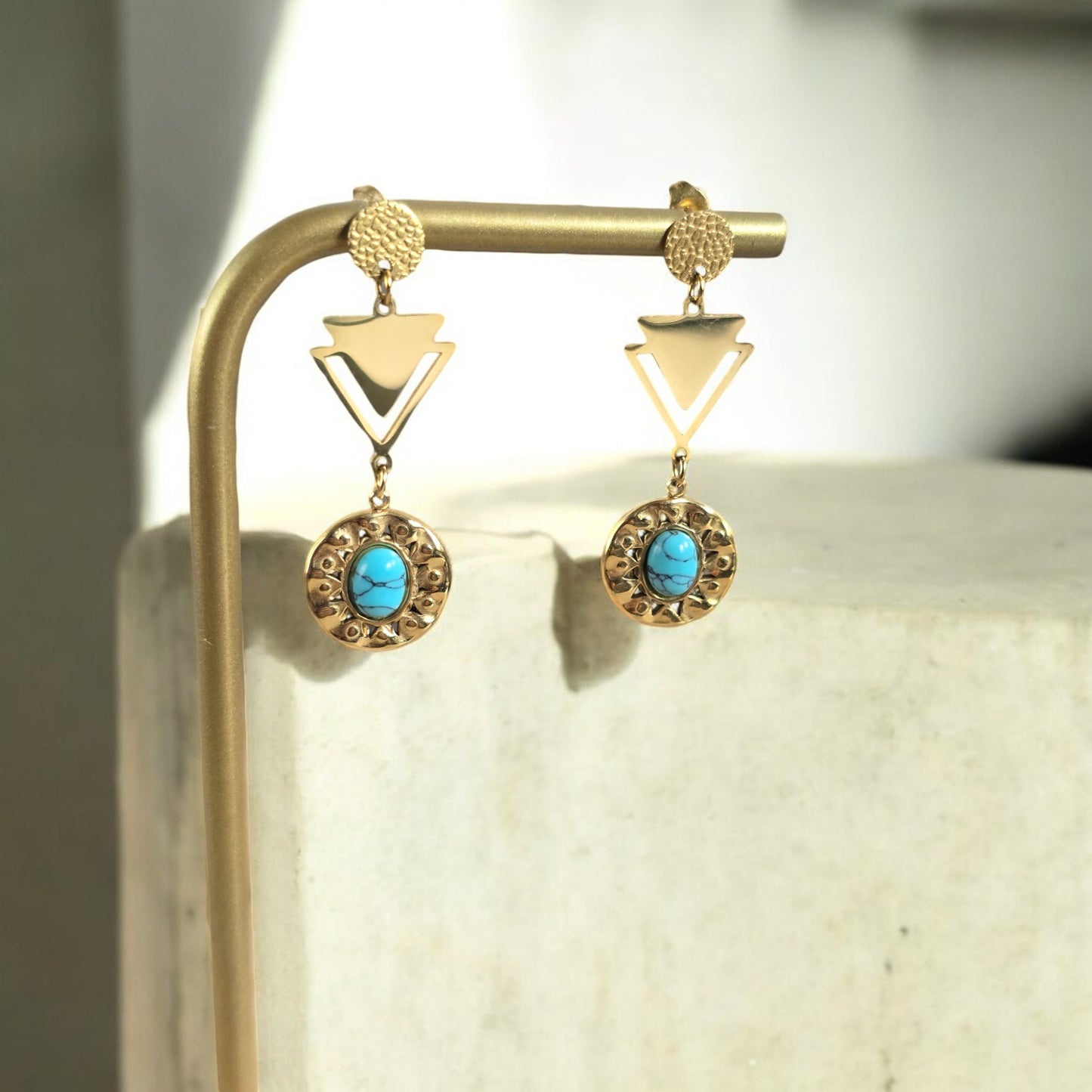 Boucles d'oreilles NAIADE