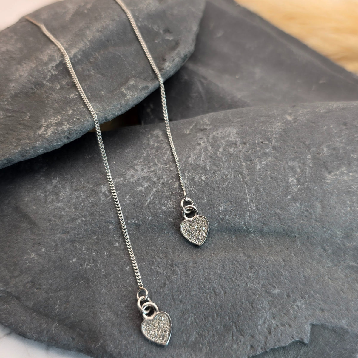 Boucles d'oreille CORDIA Finition argentée