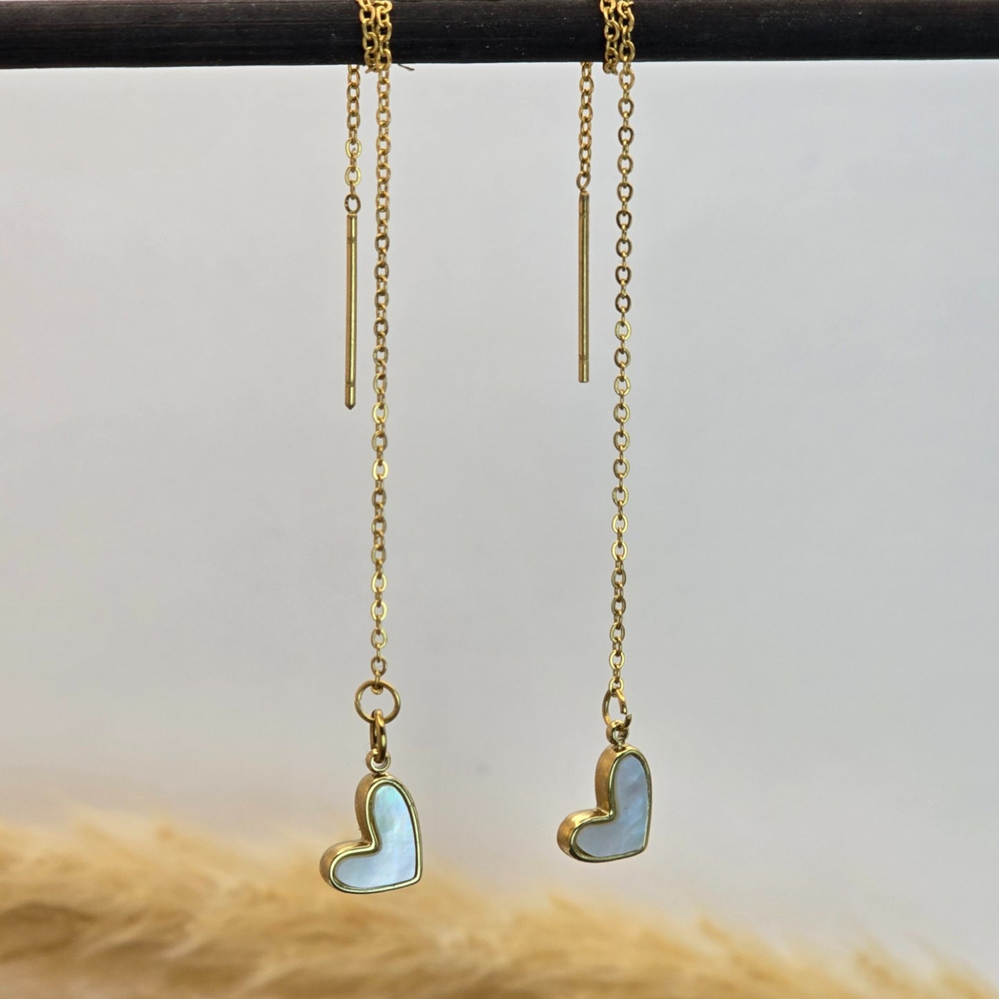 Boucles d'oreille CORDIA Finition dorée