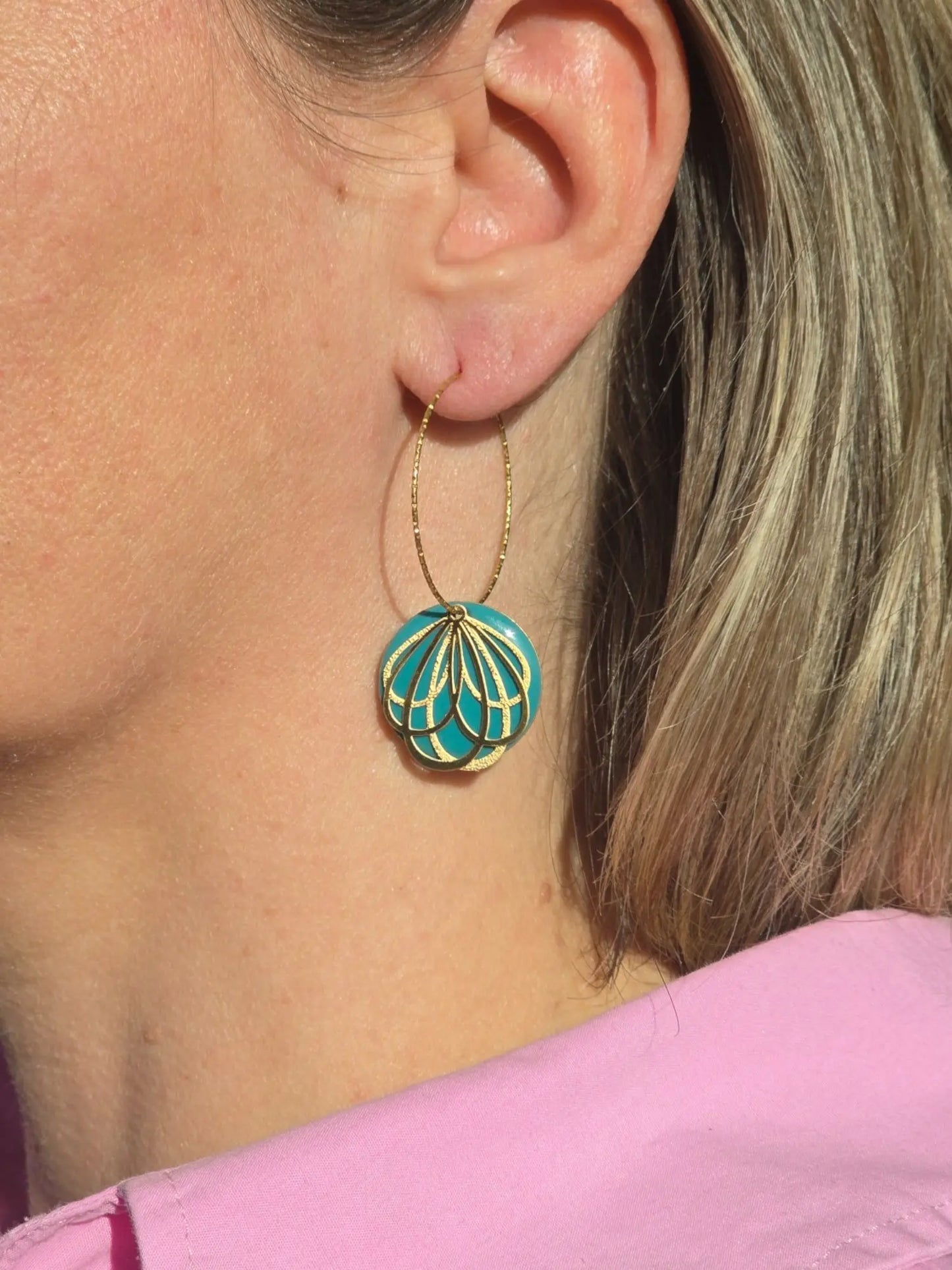 creole fleur verte interchangeable
