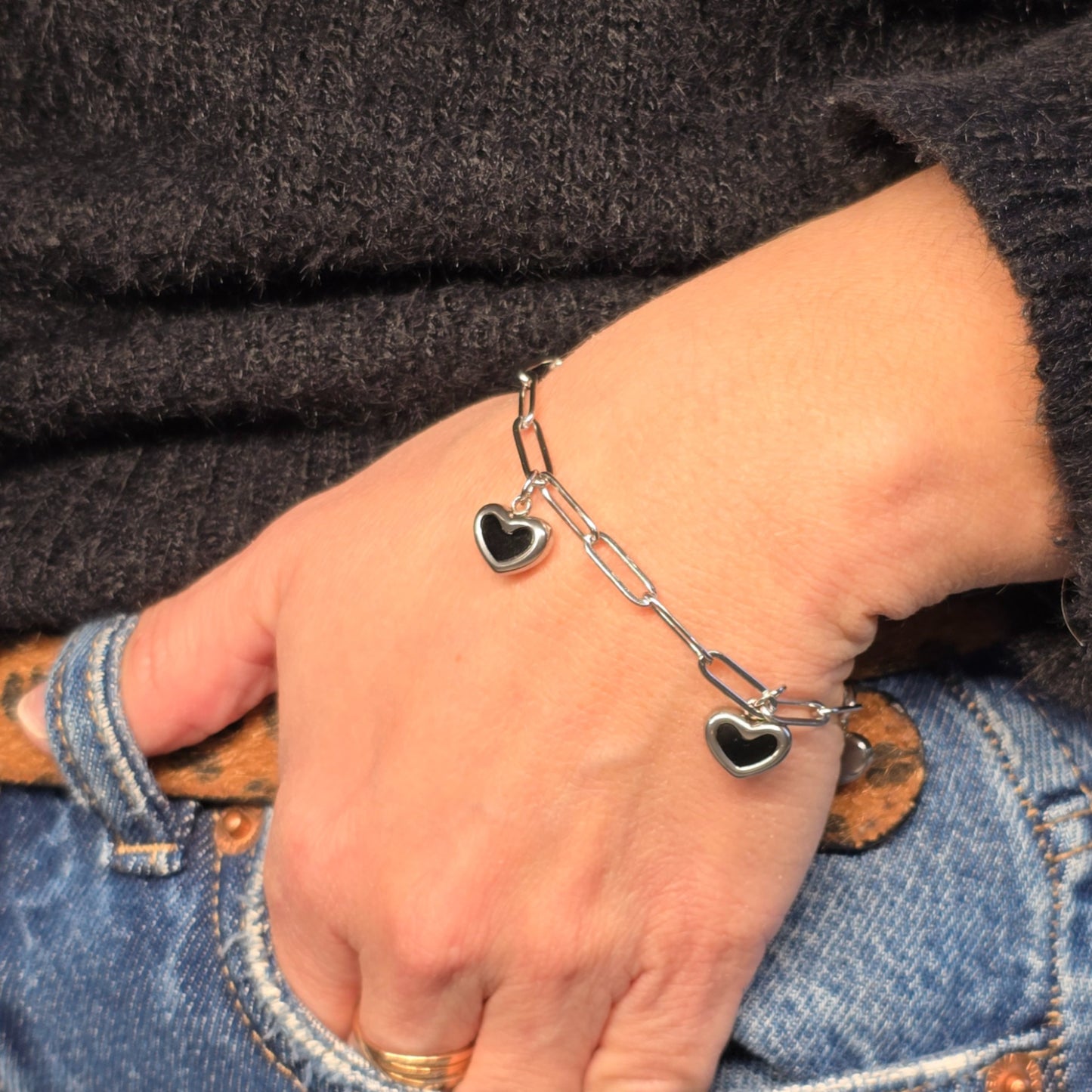 Bracelet AMORANA Finition Argentée