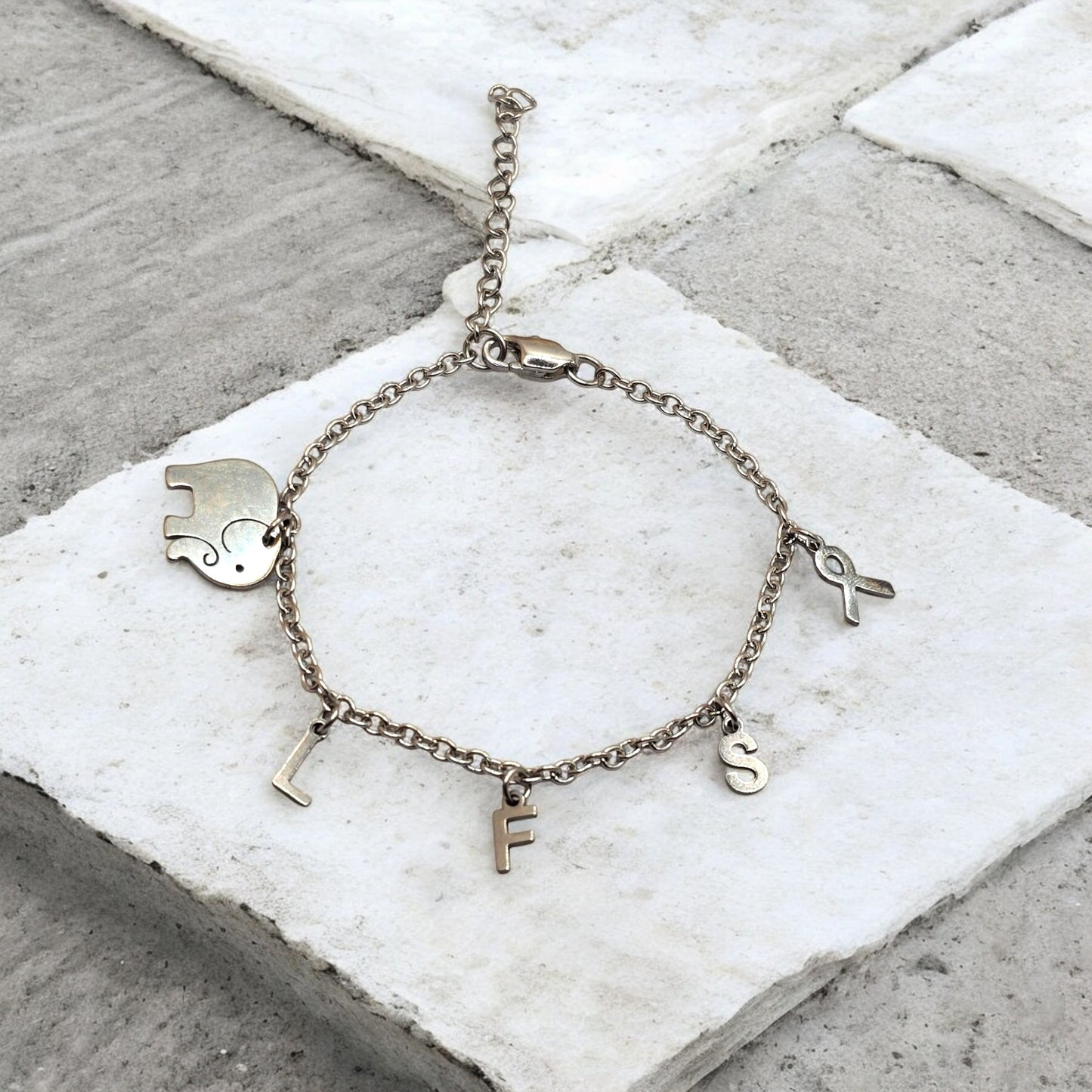 Bracelet Solidaire LFS Maille fine