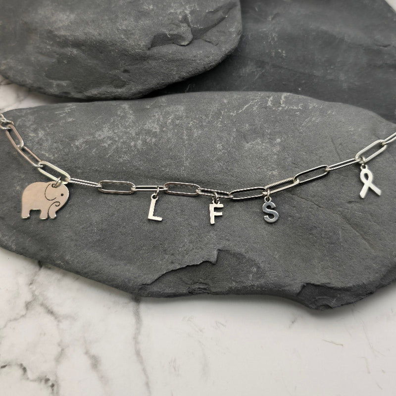 Bracelet Solidaire LFS Maille trombone