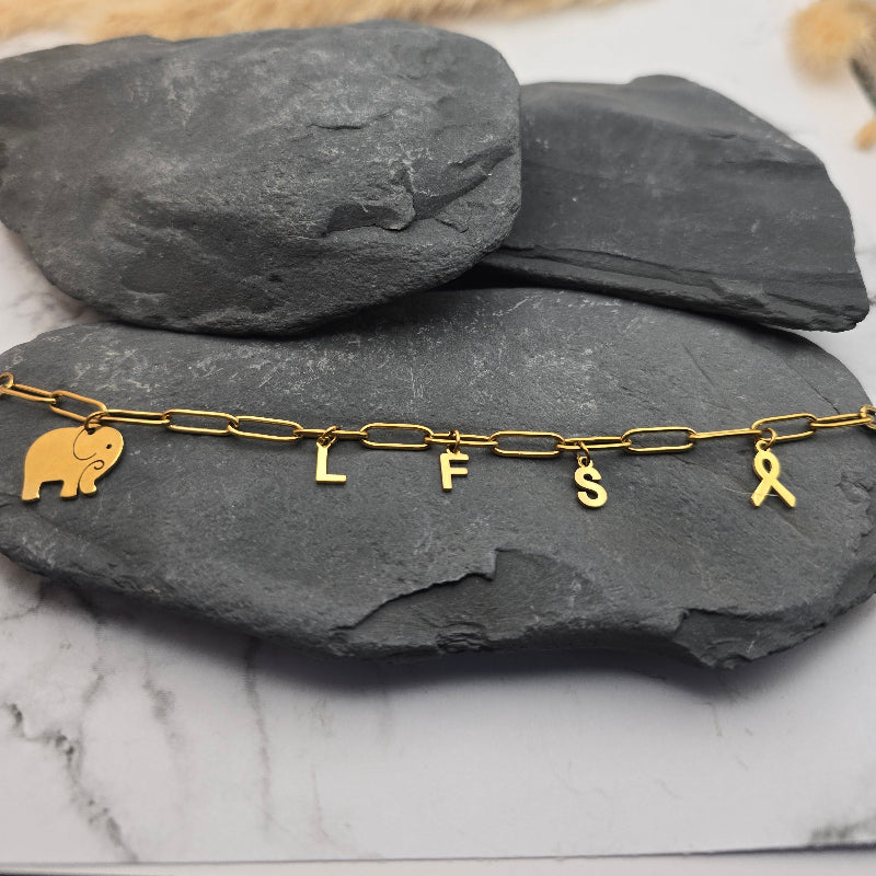 Bracelet Solidaire LFS Maille trombone