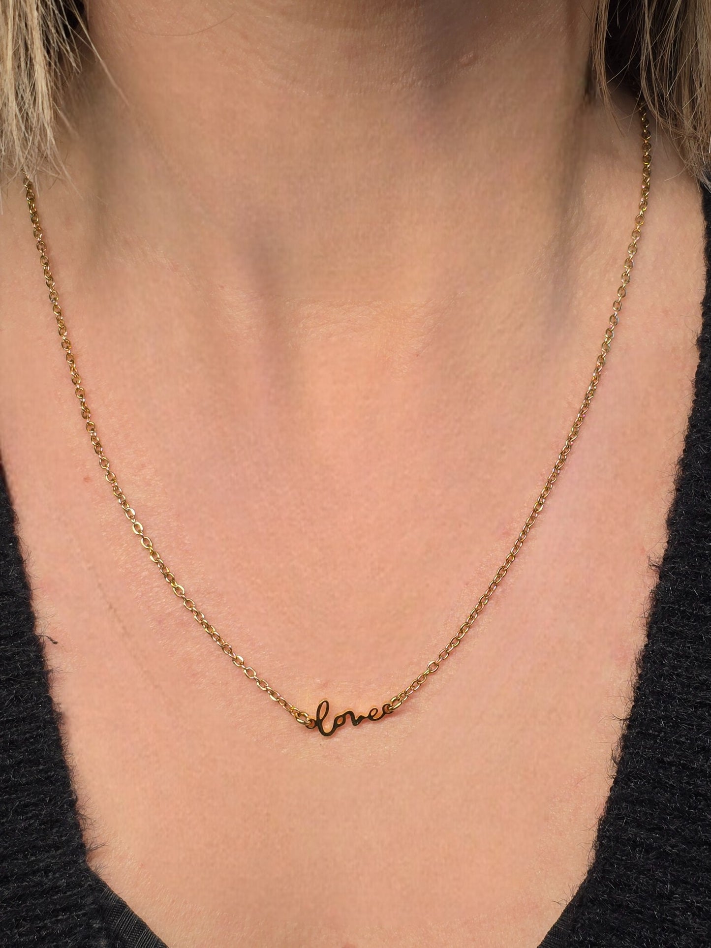 Collier LOVIA Finition dorée