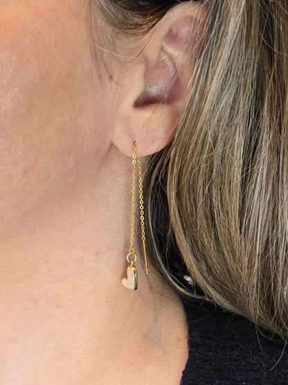 Boucles d'oreille CORDIA Finition dorée