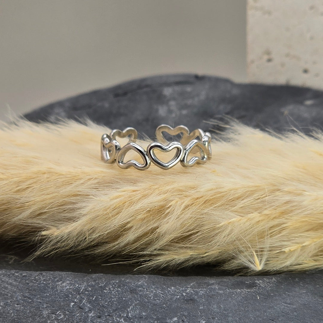 Bague CARYA Finition Argentée