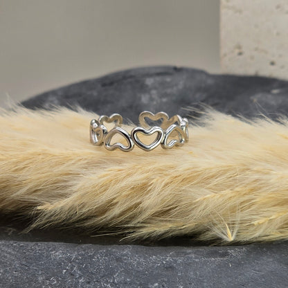 Bague CARYA Finition Argentée