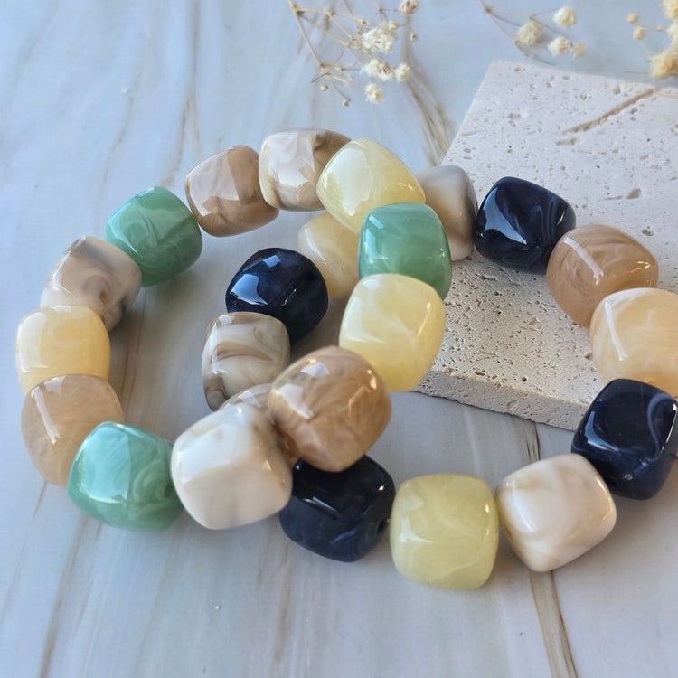 bracelet-creme-beige-vert-eau-nelia
