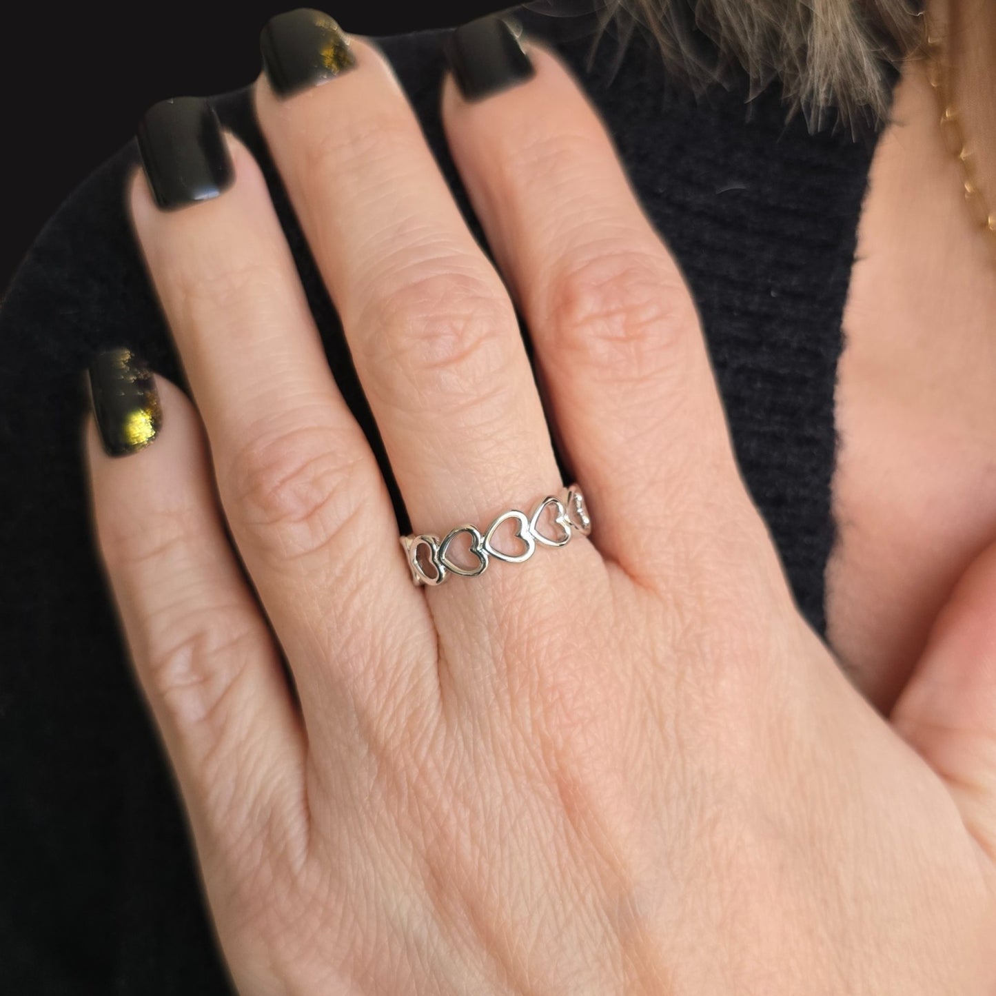 Bague CARYA Finition Argentée