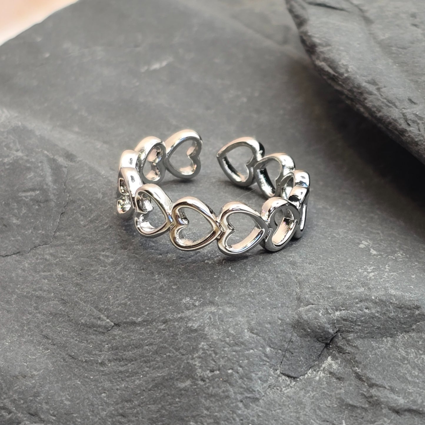 Bague CARYA Finition Argentée