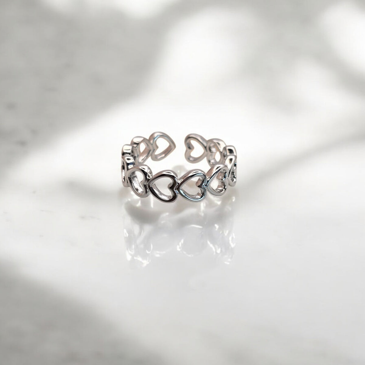 Bague CARYA Finition Argentée