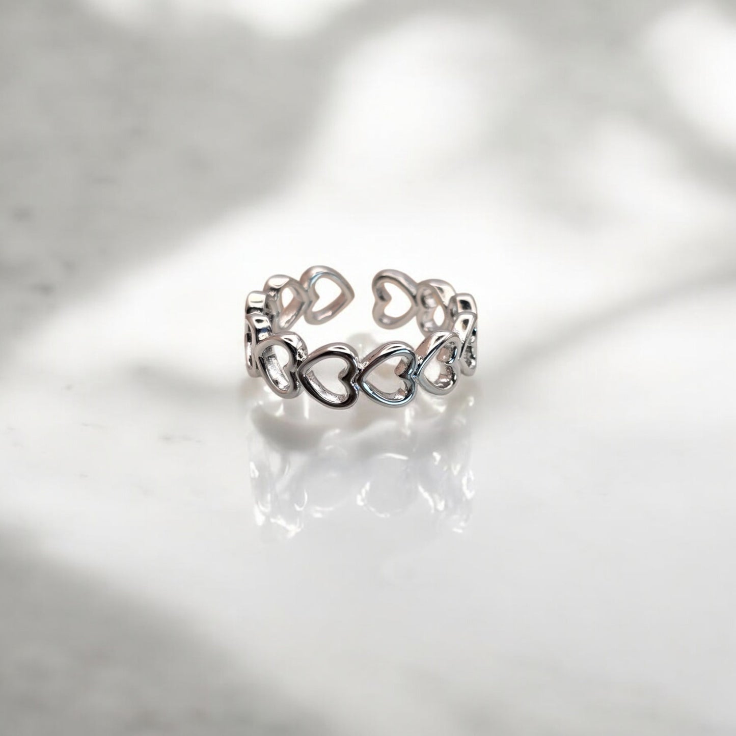 Bague CARYA Finition Argentée