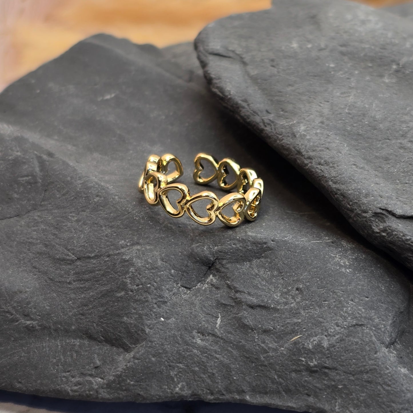 Bague CARYA Finition dorée