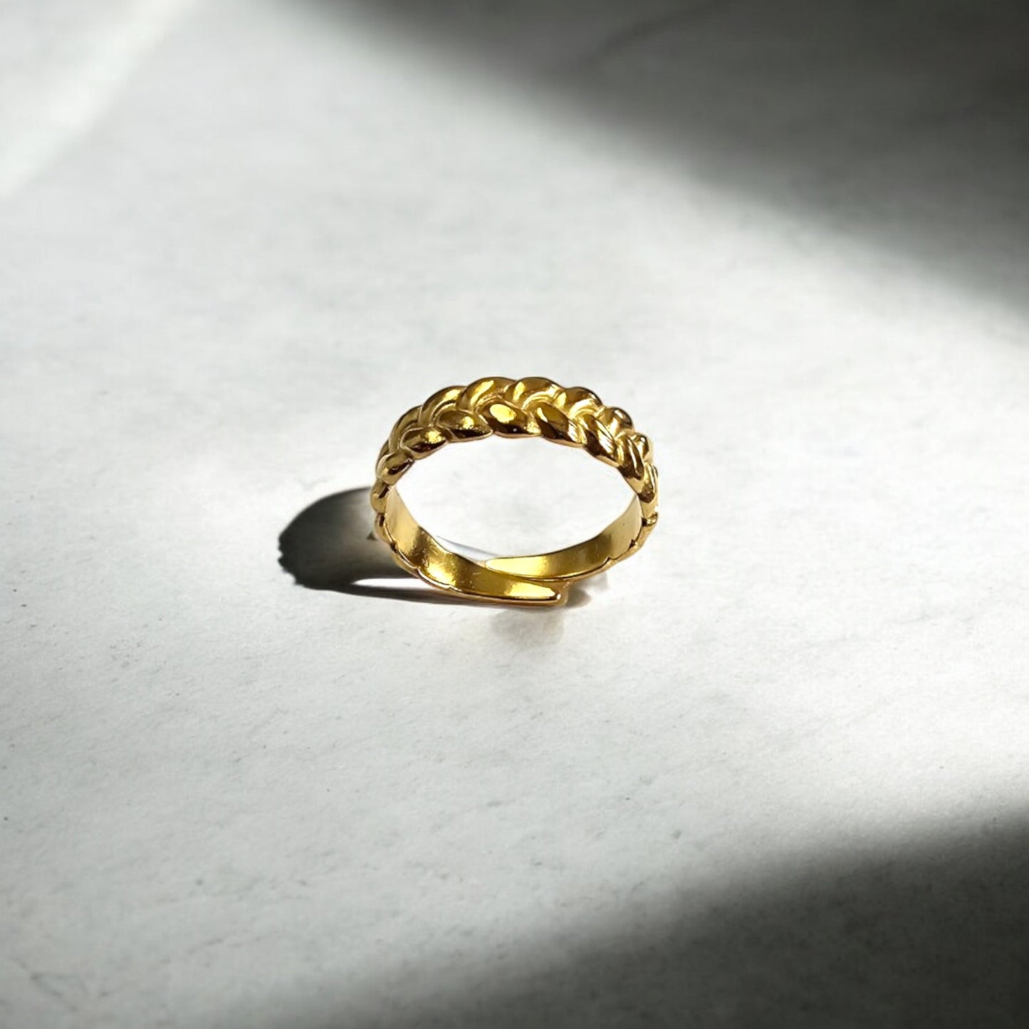 bague ajustable doree bijou fin femme ou ado cadeau noel