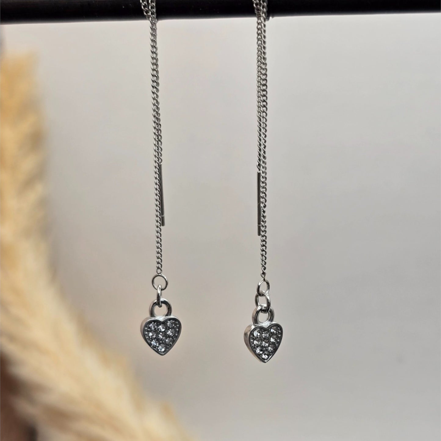 Boucles d'oreille CORDIA Finition argentée