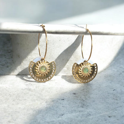 Boucles d'oreille ELEOS
