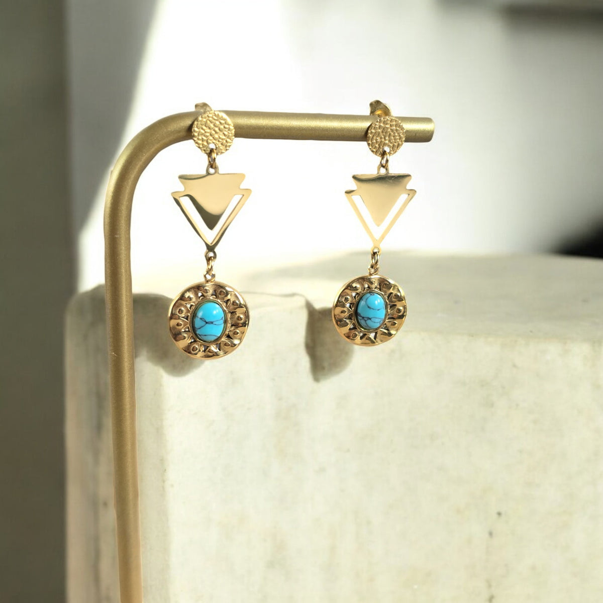 Boucles d'oreilles NAIADE