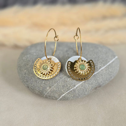 Boucles d'oreille ELEOS