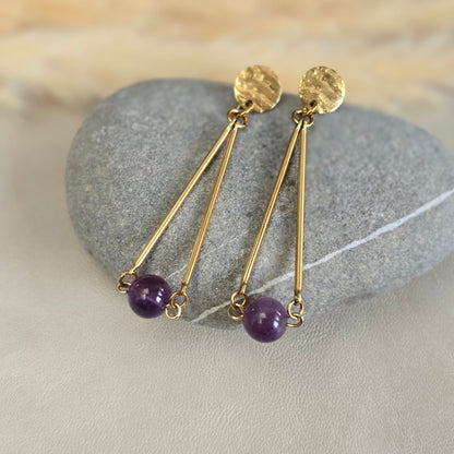 Boucles d'oreille THEMIS