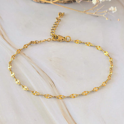 Bracelet BRISÉIS en acier inoxydable doré pour femme