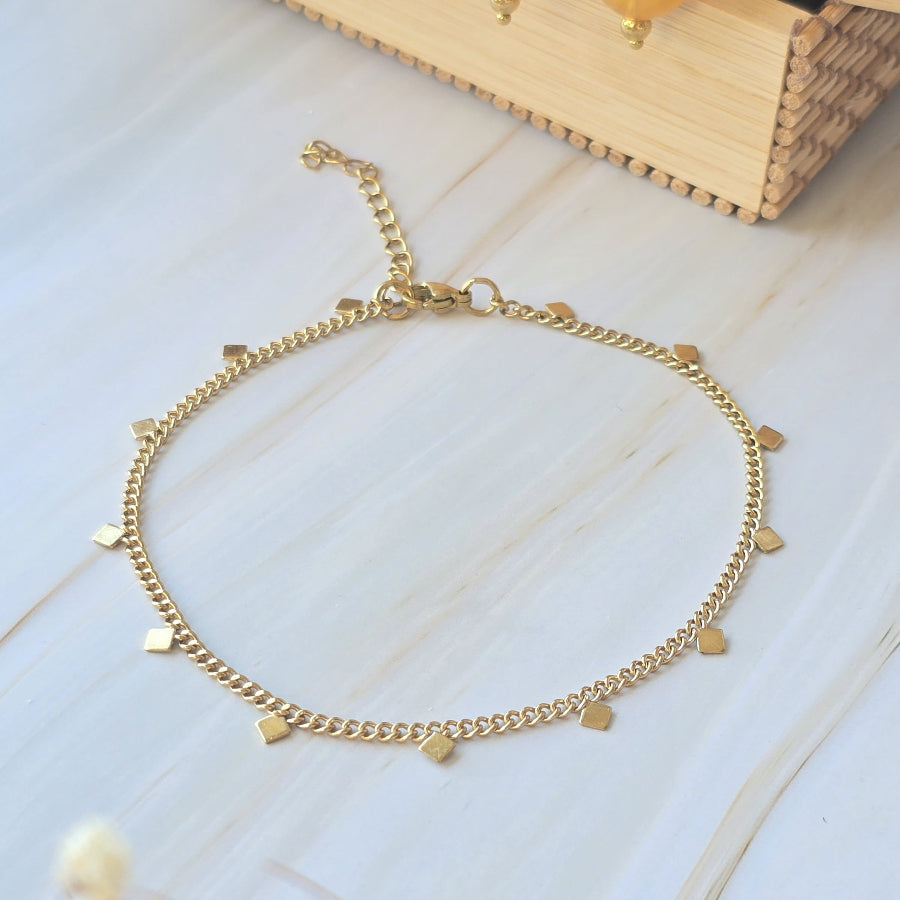 Bijou de cheville d’été ARCTIA assorti au collier ARCTIA