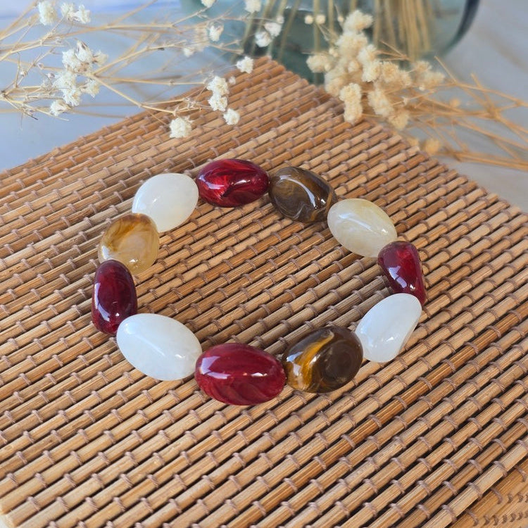 Bracelet femme coloré collection RIVAGE inspiré des teintes du bord de mer