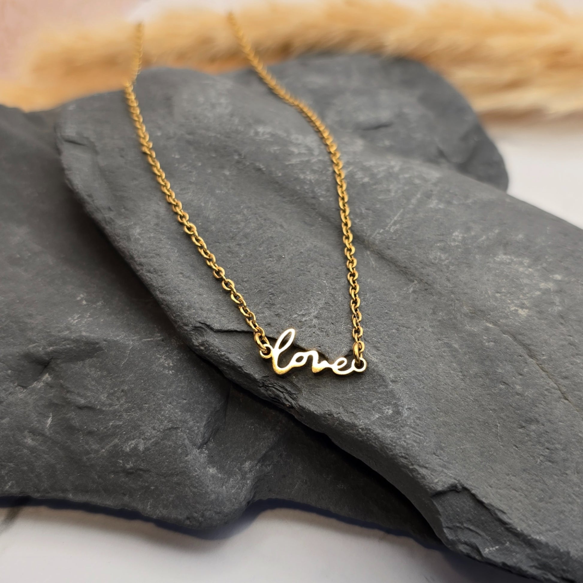 bracelet love dore femme acier inoxydable idee cadeau bijou noel