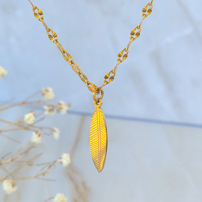 Collier doré ajustable LEVANA longueur 45 cm avec extension 5 cm
