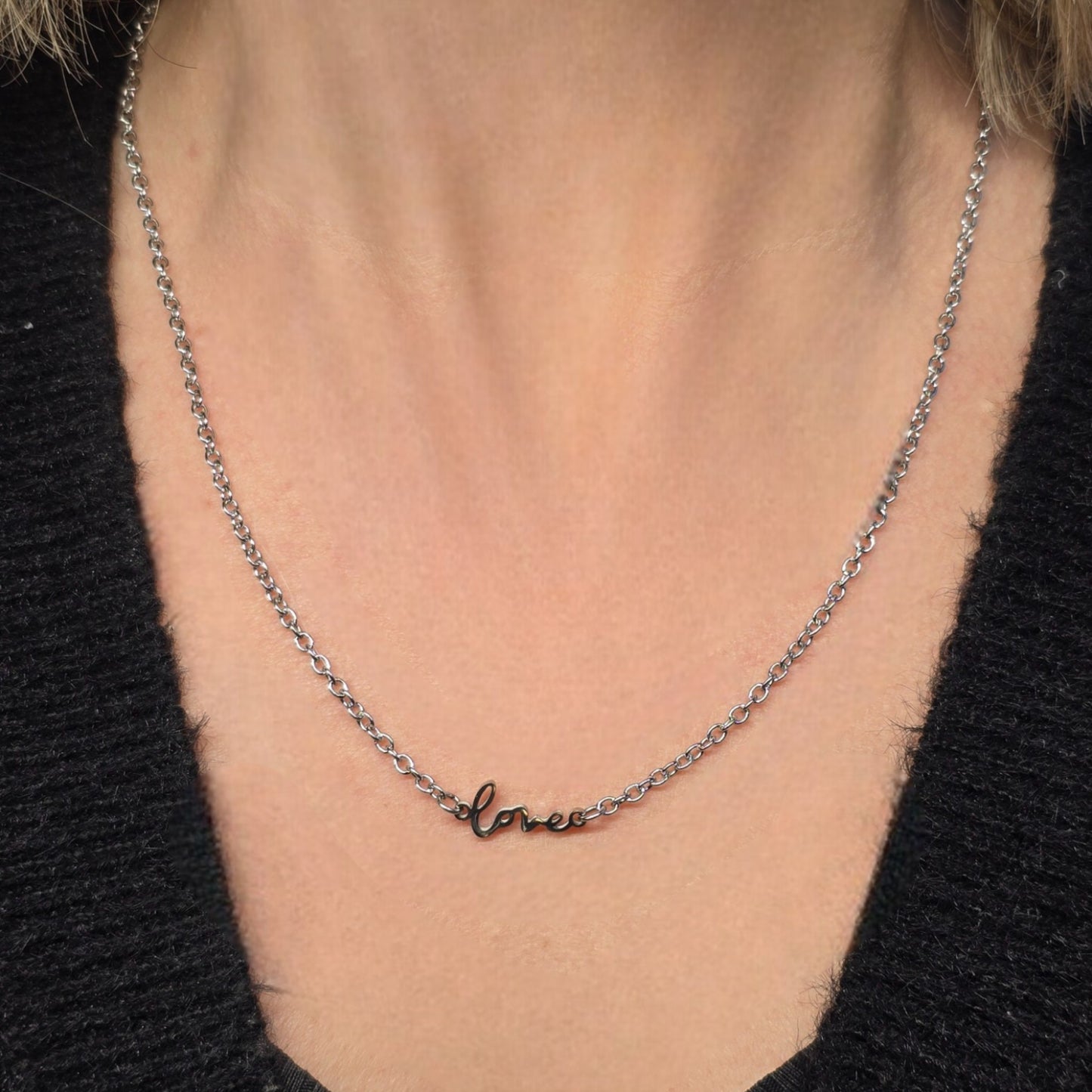 Collier LOVIA Finition argentée