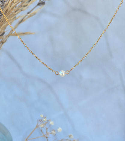 Collier ADA longueur 42 cm assorti au bracelet et aux boucles d’oreilles
