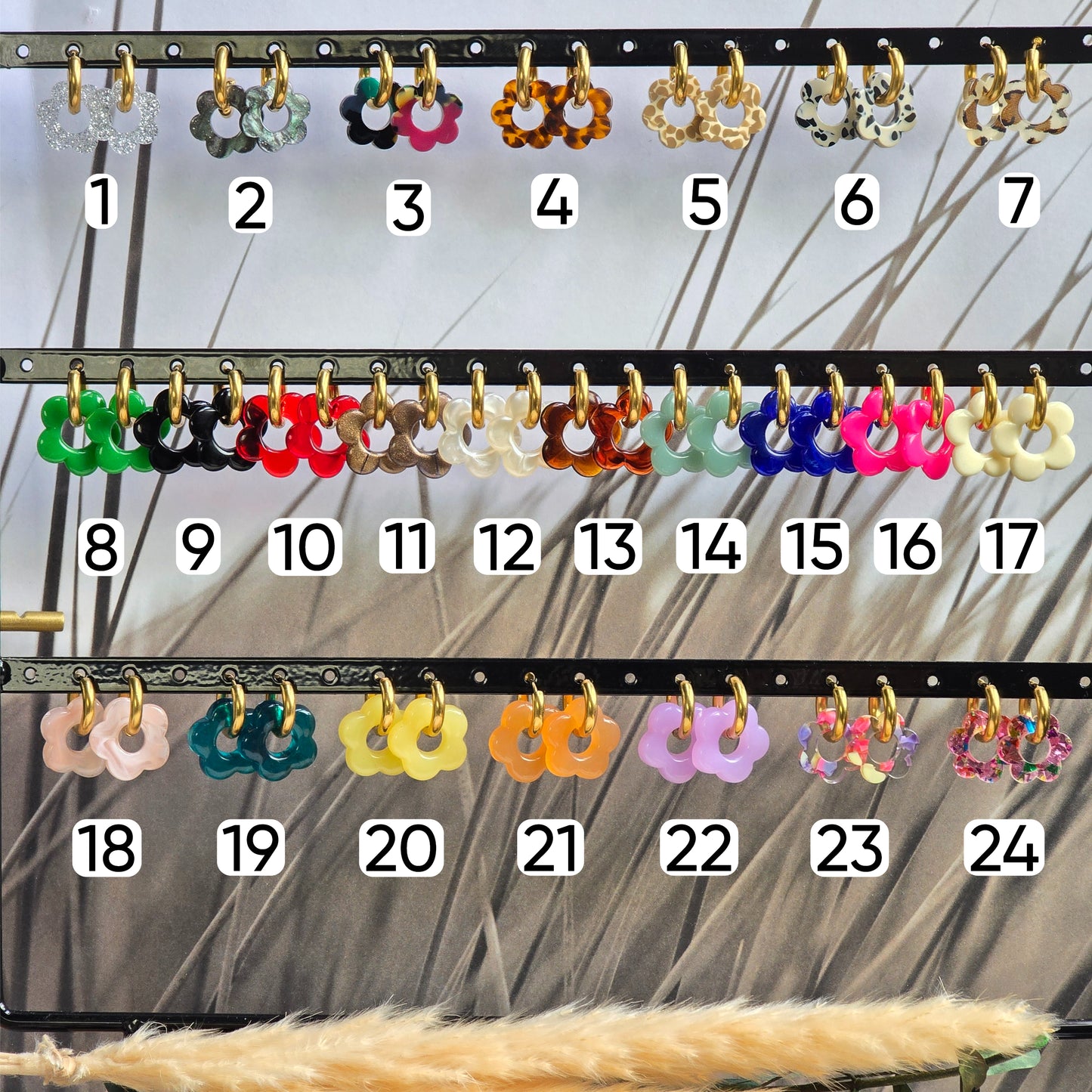 Boucles d’oreille CHLORIS