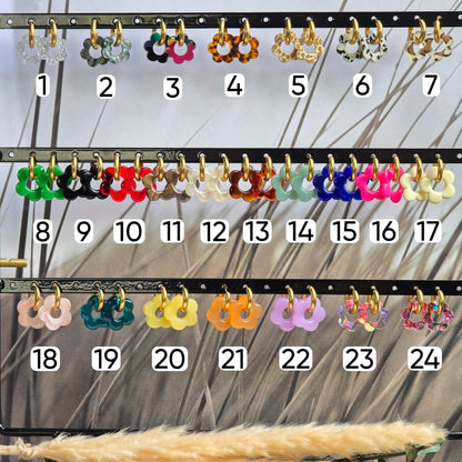 Boucles d’oreille CHLORIS